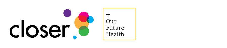 CLOSER and Our Future Health logos